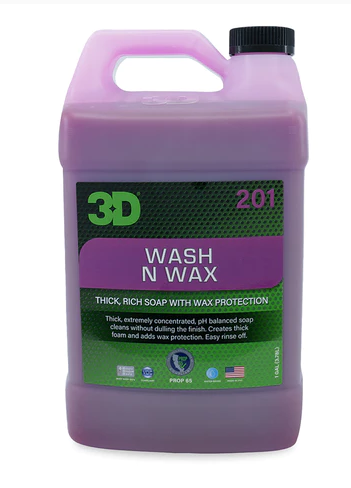 3D Wash N Wax 1 Gal